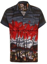 LOUD MENS ALOHA HAWAIIAN SHIRT