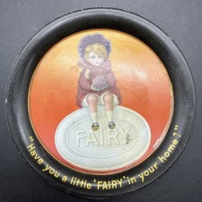 Original Fairy Soap "Have you a little "FAIRY" in your home?" Tin Tip Tray
