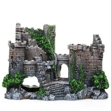 Aquarium Castle Shape Ornament