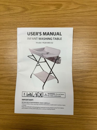 Changing table with - changing,