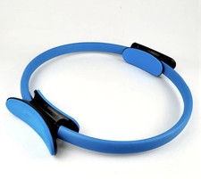 Pilates Ring Yoga Fitness Double Handled Exercise Circle Gym Resistance Wheel