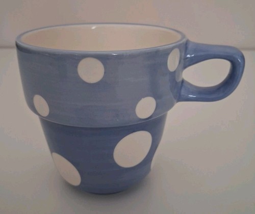 Stacking mug blue white - m&s,