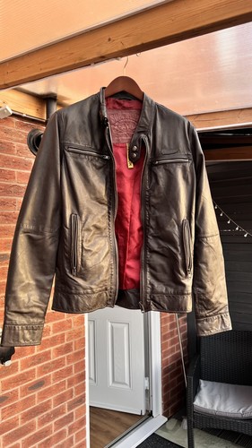 Superdry leather jacket - , jason