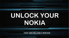 NOKIA UNLOCK CODE SERVICE FOR