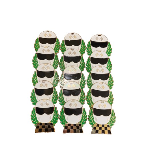 Karting medals with - go,