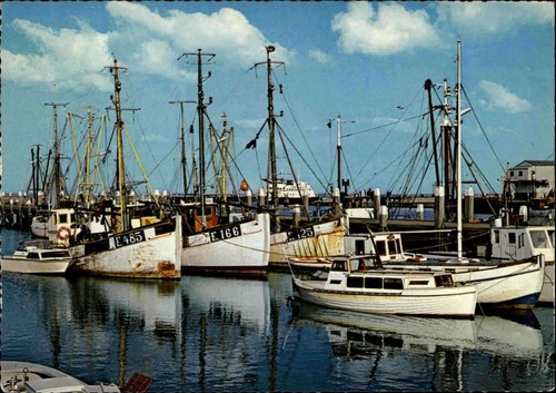 Ship photo postcard boat