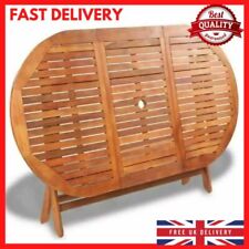 Garden Wooden Outdoor Oval