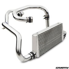 Alloy front mount intercooler - alloy,