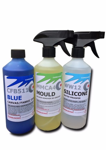 Convertible roof cleaner kit