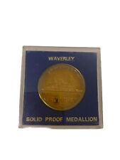 Scotland Paddle Steamer Waverley Solid Proof Medallion