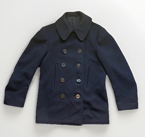 Vintage navy peacoat naval - vintage,