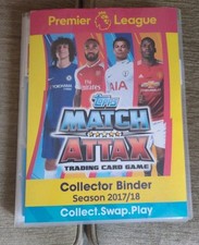 Topps Match Attax Premier League 2017/18 Binder 300+ Cards - limited editions 
