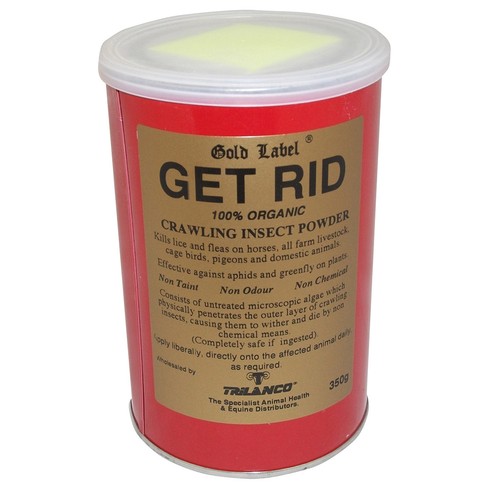 Gold label get rid lice - label, flea
