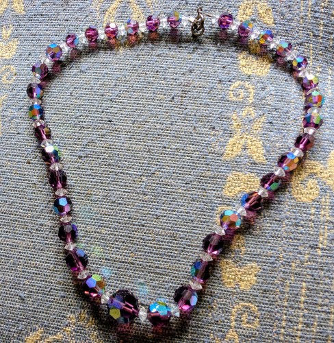 Peacock iridescent purple - 14",