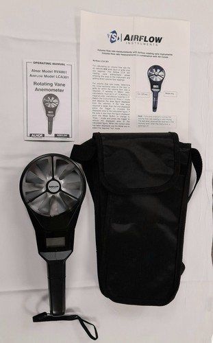 Rotating vane anemometer alnor - vane,