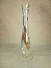 ⭐ Vintage Glass Stem Vase