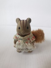Sylvanian Families Furbanks Squirrel Adult Figure Calico Critters VGC 