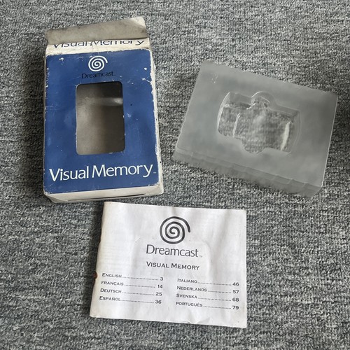Sega dreamcast visual memory - sega,