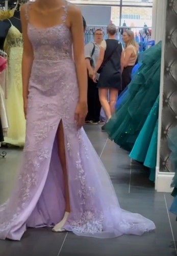 Lilac prom dress - prom,