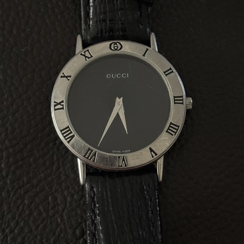 Gucci 3000 series watch black - series,
