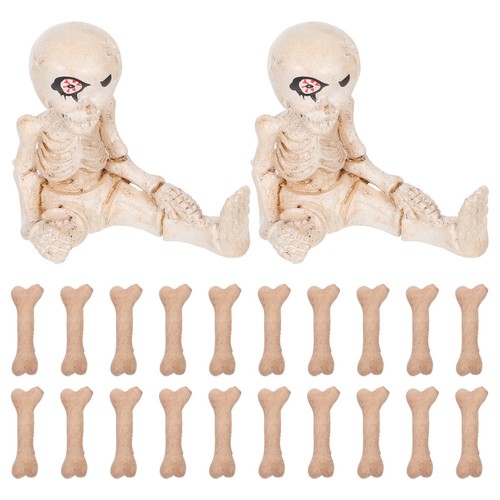 Pcs small skeletons - small, statues