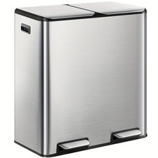 Kitchen Bin, (2 X 30L) 60L