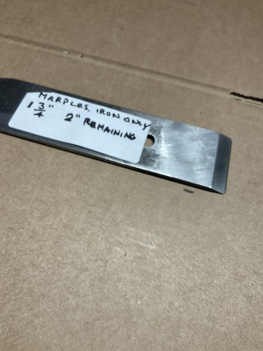 Marples plane iron - iron, 1.