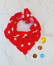 Red Star Dog Bandana -  tie on