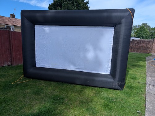 Inflatable projector screen - inflatable,