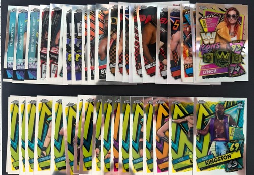 Topps wwe slam attax - wwe, chrome