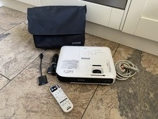 Epson EB-S04 3000 Lumens HDMI VGA 3LCD Data Projector with Remote Control + Case