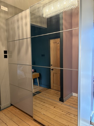 Ikea pax white wardrobe - ikea,