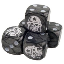 Perudo Dice Set "SKULLS"