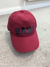 Gant Red Adjustable Baseball Cap One Size Excellent Condition