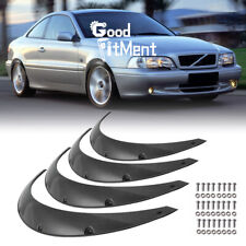 For Volvo V50 C40 C70 C90 Carbon Look Black Fender Flares Wheel Arches Wide Body