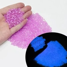 3000Pcs Luminous Sand Glow In The Dark Pebbles Stone Home Garden Yard Outdo