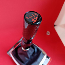 CARBON 6 SHIFT GEAR STICK KNOB for FOCUS MK3 MK4 FIESTA ST MK7 MK8 KUGA ECOBOOST