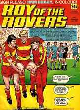 HUGE ROY OF THE ROVERS COMICS