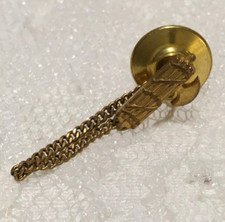 Vintage Primitive Axe Tie Pin