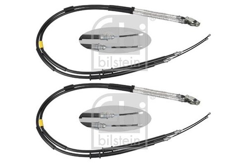 Pair handbrake cable rear - handbrake,