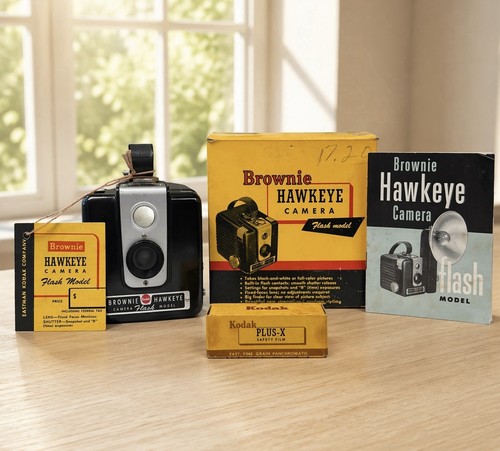 Vintage 1950 kodak - vintage, brownie