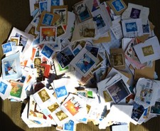 GB STAMPS KILOWARE  500g thats