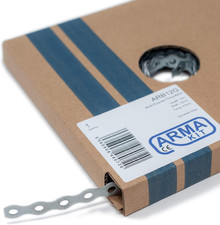 Galvanised Steel Band Metal Fixing Strap with Perforated Holes, Builders All ...