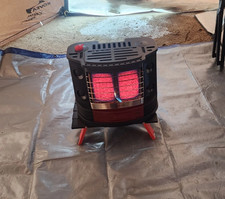 Vintage ISO & BUTAN Gas W Heater Portable Powerful