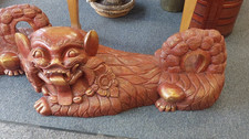 A Pair of Handmade Wooden