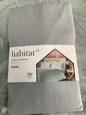 Habitat Grey Cotton Rich