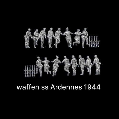 Wwii german soldiers - 1:72,