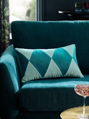 Blue quinn velvet - quinn, x