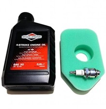 Outdoor Spares Limited Lawn Mower Service Kit Compatible with Briggs & Stratton