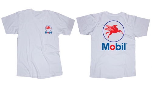 Mobil oil company logo - oil,